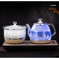 Automatic WaterFeeding Electric Kettle, BuiltIn Tea Maker for Tea Table Use, Temperature Control Pot, OneTouch Operation