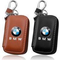 Leather Car Key Case Key Full Cover For BMW F10 F11 F20 F30 X3 X4 X5 X6 X7 E46 E36 E39 E60 E53 E87 E90 G30 G20 G02