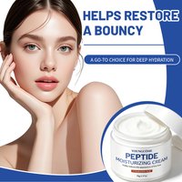 Peptide Moisturizing Cream, YOUNGCOME Hyaluronic Acid Moisturizer, Visibly Smoothing Fine Lines, Nourishing Hydrating Face Cream