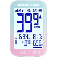 Cycling Wireless GPS Bicycle Odometer with Auto Backlight MPH KM/H Bike Odometer Speedometer Stopwatch Tracker