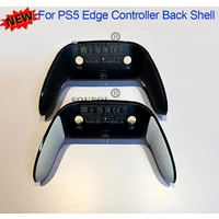 Black White For PS5 Edge Gamepad Back Cover Replacement Anti Slip Controller For Shell For Case Protective Grip Enhance