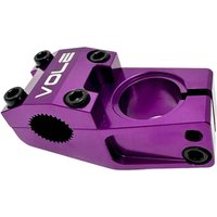 AliExpress VOLE BMX Stem MX4 purple CNCAluminum Alloy6061 22.2mm 28.6mm BMX Short Handlebar for Customized Bicycle Stem bicycle Accessories