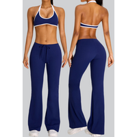 Sexy Yoga Set Women's Seamless Tracksuits Yoga Suit Sports Bra High Waist Leggings Two Piece Workout Clothes Fitness Gym Suits