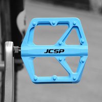 High Strength Nylon Bicycle Pedals Dual DU Bearing Wear-resistant Pedals for Mountain Bike Road Bike Cycling Parts