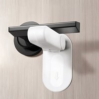 1PC Door Lever Lock Universal Anti-open Handle Child Baby Safety Locks Punch-free Multifunction Hidden Button Buckle Safety Lock