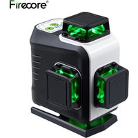 FIRECORE 360 Laser Level 16 Lines 4D Self-Leveling Horizontal&Vertical Cross Lines Super Powerful Green Laser Level Tool G60