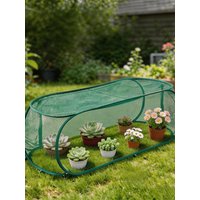 Foldable Garden Mesh Cover Pop Up Design Bird Insect Protection Net With Ground Stakes For Seedlings Greenhouse & Outdoor Plant