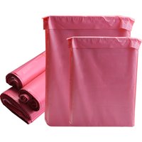 10-50pcs/lot Thickening Pink Plastic Self-adhesive Bag Courier Bag Waterproof Packaging Bag For Items Express Pack Protect Bags