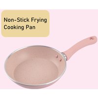Egg Frying Pan Medical Stone Non-stick Frying Pan Bao Cookware Pot Universal Pot Food Cooker Breakfast Complementary N9V4