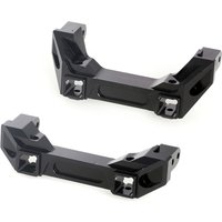 LCX Racing 1/10 RC Crawler Car Aluminum Front Rear Bumper Mount for Traxxas TRX4 TRX6 Upgrades Parts Accessories