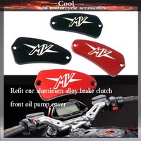 Motorcycle CNC Front Brake Master Cylinder Cover Oil Cup Lid for MV Agusta F4R 312RR 1078 312 R 1000 F4 1000 Brutale 800