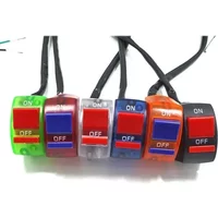 Universal Motorcycle Light Switch Connector ON OFF Handlebar Modification Button For Scooter Headlight Motorbike Acessories