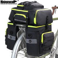 Rhinowalk Bike Pannier Bag 3 in 1 Big Capacity Trunk Bags For MTB Road Bicycle Cycling Double Side Rear Rack Seat Storage Bag