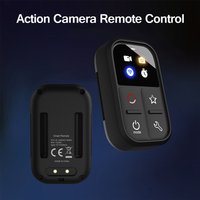 Wireless Smart Remote Control Replacement for GoPro Hero 12/11/10/9/8/Max LED Colorful Screen Built-in Battery 50M Control Dista
