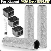 For Xiaomi Truclean W30 Pro/E303HW Wet Dry Vacuum Cleaner Robot Accessories Main roller brush HEPA Filter Replacement Kit