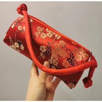 Fashion Luxury Cosplay Chinese Style Silk Bag Women Handbag Hand Embroidery Totes Cheongsam Female Cosplay Bags Clutch