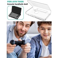 TPU Clear Caes Protective Set For AYN THOR Gaming Accessories Game Console Soft Flip Shell Anti Fall Grip Case Shell Grip Bag