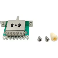 3 Way 5 Way GuitarPickup Selector Switch with Random Knob for Fender Electric Guitars