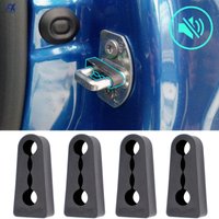 Door Lock Buffer Damper For Renault Duster 2 Captur Kaptur Arkana Fluence Soundproof Insulation Quiet Deaf Creaking Noise Seal