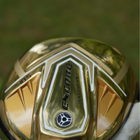 Golf clubs, driver clubs. Fairway woods. Equipped with S-class/RS-class/R-class carbon fiber shafts, with screw-equipped heads.