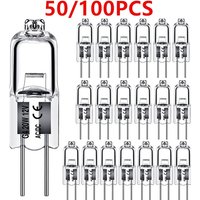 10/50/100PCS G4 12V 10W 20W LED Lamp Bulbs Eco Halogen Light Bulbs Capsule Inserted Beads Crystal Lamp Halogen Bulb Wholesale
