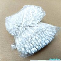 100pcs Preshrunk Ribbon Mass Fiber Optic Fusion Splice 40mm Heat-Shrink Tubing Up To 12 Fibers Double Ceramic