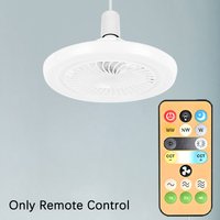 3 Speed 1-4h Timing Remote Control For E27 Indoor Led Light Ceiling Fan Bedroom Kitchen Decor Lamps