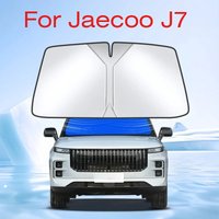 1 Piece Car Windshield Sun Shade Blocks For Jaecoo J7 2023 2024 UV Ray Reflector Auto Window Visor Shield Cover Foldable Parasol