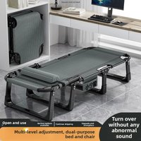 Lunch Break Folding Bed Office Lounge Portable Single Bed Multifunctional Adult Nap Wholesale Comfort Home Use Cama Plegable