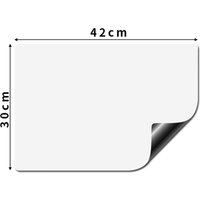 Simple PET Magnetic Whiteboard A3/A4/A5 Reusable Refrigerator Magnet Writable Removable Memo Message Board Office