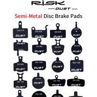AliExpress RISK DUST 1 Set Semi-Metal Bicycle Hydraulic Disc Brake Pads MTB Mountain Bike Parts for SHIMANO XT XTR M315 SRAM Avid BB5 BB7 E1 E3