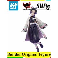 Original BANDAI S.H.Figuarts Shinobu Kocho Anime Figure Demon Slayer Kimetsu no Yaiba Action Figurine PVC Model Toys Gift