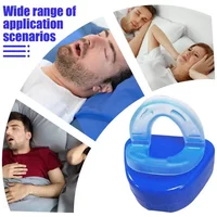 1pcs Anti-Snoring Mouthpiece Portable Solution Reusable Mouth Guard Sleeping Mouthpiece Snore goph