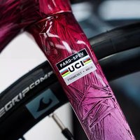 2 UCI Certified Waterproof Scratch Shielding Stickers, PET Material, Personalized Sun Protection, Outdoor Bike Frame Decorative
