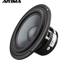 AIYIM 1Pcs 6.5 Inch Woofer Speaker 4 8 Ohm 80W Mid-Bass Speaker Unit Home Theater Bass HIFI Loudspeaker Bookshelf DIY