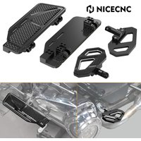 NICECNC Passenger Footpeg/Rider Floorboard for Harley Street Glide FLHX 06-24 Street Glide Special 17-23 Road King Special 17-24