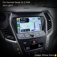 CHSTEK Android 13 Multimedia Player For Hyundai Santa Fe IX45 2013-2017 SantaFe 3 Carplay Car Radio Head Unit GPS WIFI 4G BT RDS