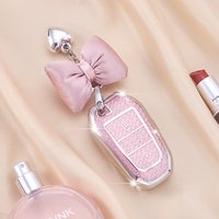 Crystal Pink Tpu for Peugeot 207 208 3008 206 308 508 2008 407 5008 301 for Citroen C3 C4 C5 Berlingo Remote Car Key Case Cover