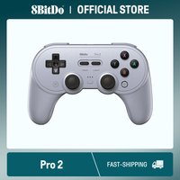 8BitDo New Pro 2 Bluetooth Gamepad with Hall Effect Joystick for Switch 2,1, PC, macOS, Android, Steam Deck & Raspberry Pi