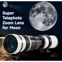 JINTU 420-1600mm 800mm f/8.3 Manual Zoom Telephoto Lens for Micro M4/3 system Olympus Panasonic Mirrorless Camera