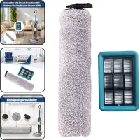 For Bissell For Crosswave HF2 /3845N/3831 Floor Scrubber Replaceable Brush Filter Roller Brush 241x57x 59mm Vacuum Parts