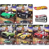 Presale 2025 Hot Wheels Premium Boulevard 136-140 Lamborghini Temerario Ford Bronco Ford GT Nissan 1/64 Diecast Car Toy GJT68
