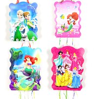 40x30cm Princes pinata,Paper piñata decoration,Girl birthday party supplies,baby shower idea wedding decar