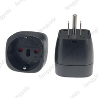 Travel Adapter USA Adapter Europe Germany Plug, EU to US Travel Plug Power Converter Wall Socket for Canada Japan Thailand