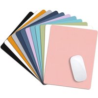 Universal PU Mouse Pad Non-Slip Gaming Leather Mouse Pad Waterproof Anti-Scratch Mice Mat Desktop Keyboard Desk Pad For Computer