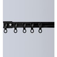 Strong Self Adhesive Curtain Track Without Punching Silent Sliding Track Side Mounted Top Mounted Pulley Track Bathroom