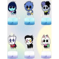 Night Light for Deltarune Berdly Jevil Vox Kris Susie Anime Character Peripheral Light Peripheral Decorative bedroom Birthday