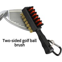 1PC Golf Club Cleaner Brush Golf Putter Wedge Ball Groove Cleaner Brush Golf Accessories Clean Tool