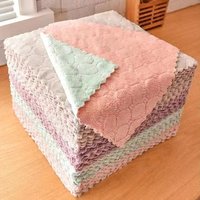 5-30PCS Super Absorbent Microfiber Kitchen Dish Cloth High-efficiency Tableware Household Cleaning Towel Kitchen Tools Gadgets