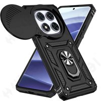 For Redmi Note 14 Pro Plus 5G Case Kickstand Bumper Phone Shell Heavy Duty Armor Hard for Redmi 14C Cover
